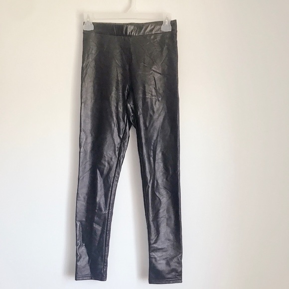 Faux leather leggings - Picture 1 of 4